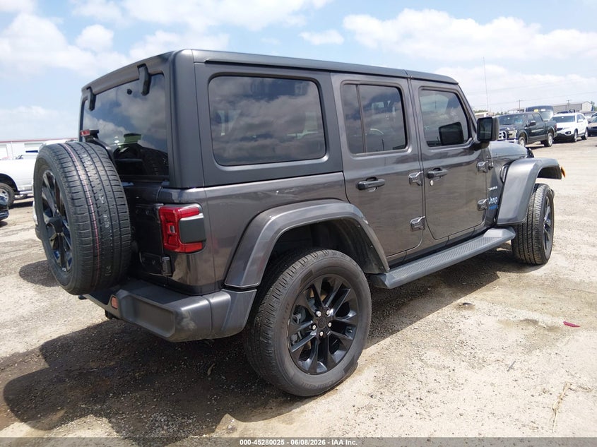JEEP WRANGLER 4XE 2021 VIN 1C4JJXP60MW773459