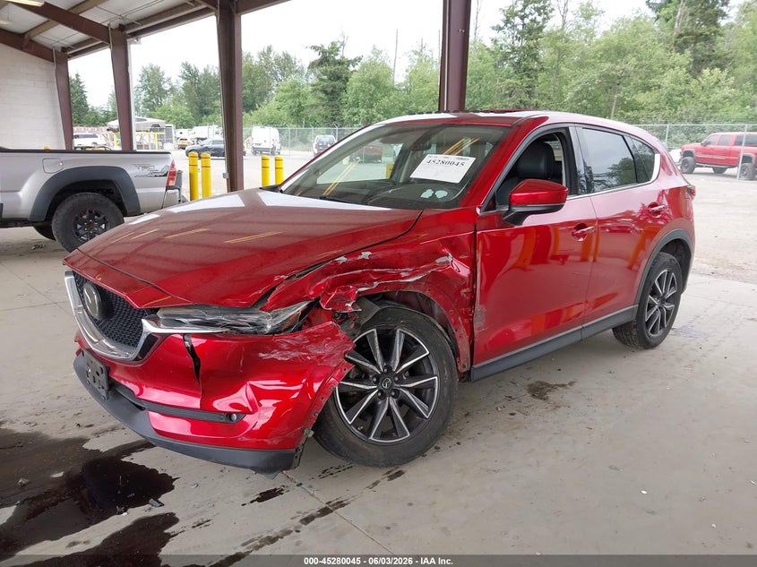 Vin: jm3kfbdlxh0113562, lot: 45777869, mazda cx-5 grand touring 20172