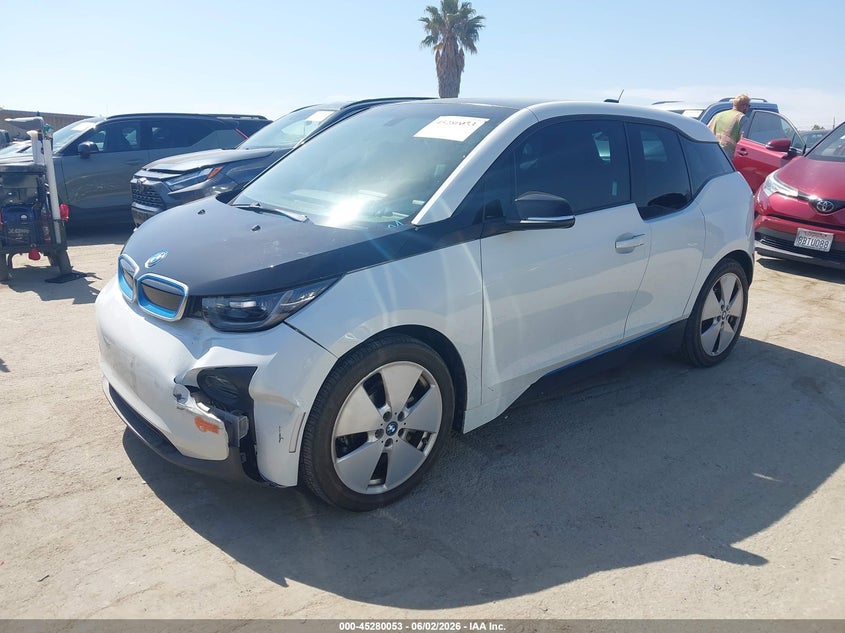 Vin: wby1z6c53hv548253, lot: 45777877, bmw i3 94 ah 20172