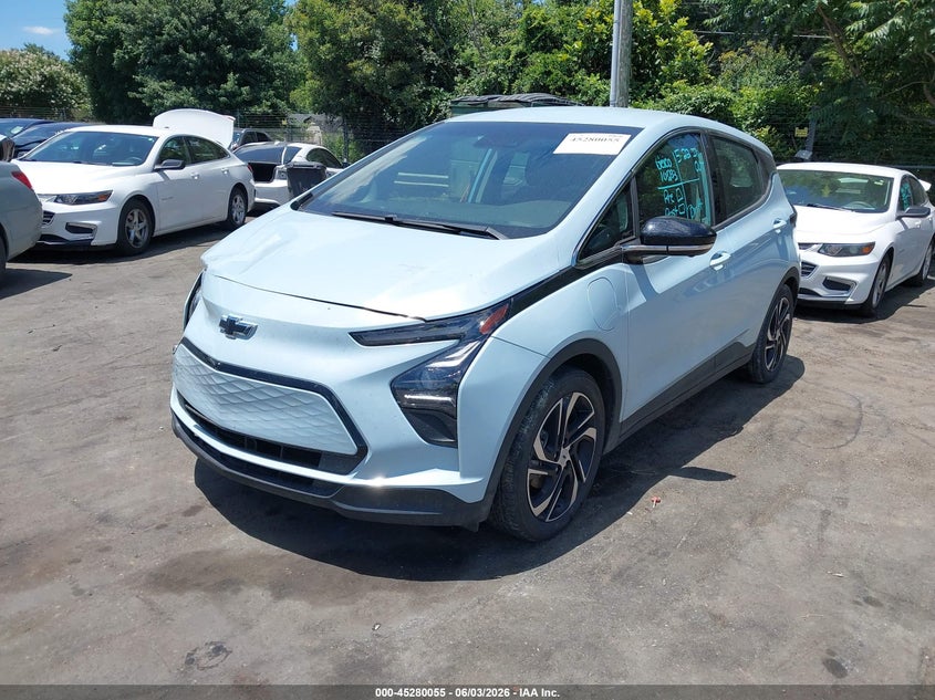 Vin: 1g1fx6s06p4115204, lot: 45777879, chevrolet bolt ev fwd 2lt 20232