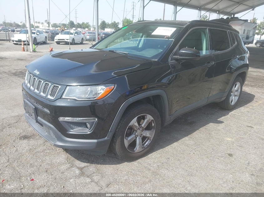 Vin: 3c4njcbb0jt165540, lot: 45777885, jeep compass latitude fwd 20182