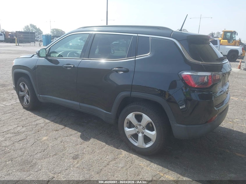 Vin: 3c4njcbb0jt165540, lot: 45777885, jeep compass latitude fwd 20183