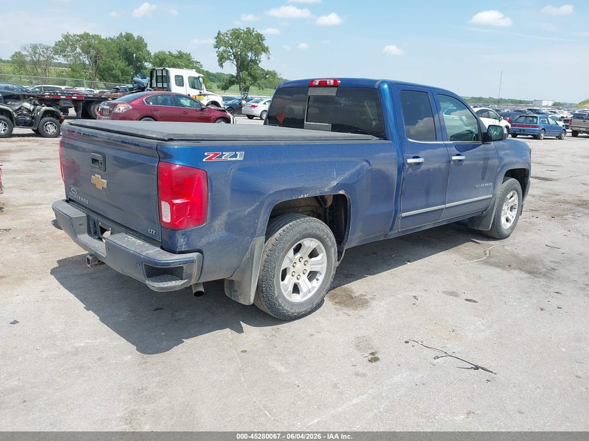 Vin: 1gcvksec6hz176122, lot: 45777891, chevrolet silverado 1500 2lz 20174