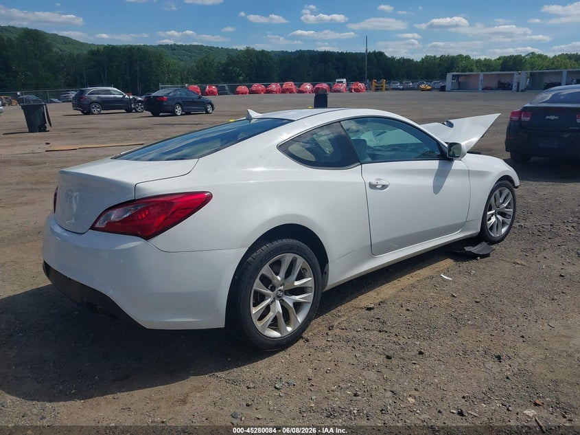 Vin: kmhht6kd1du083266, lot: 45777908, hyundai genesis 2.0t premium 20134