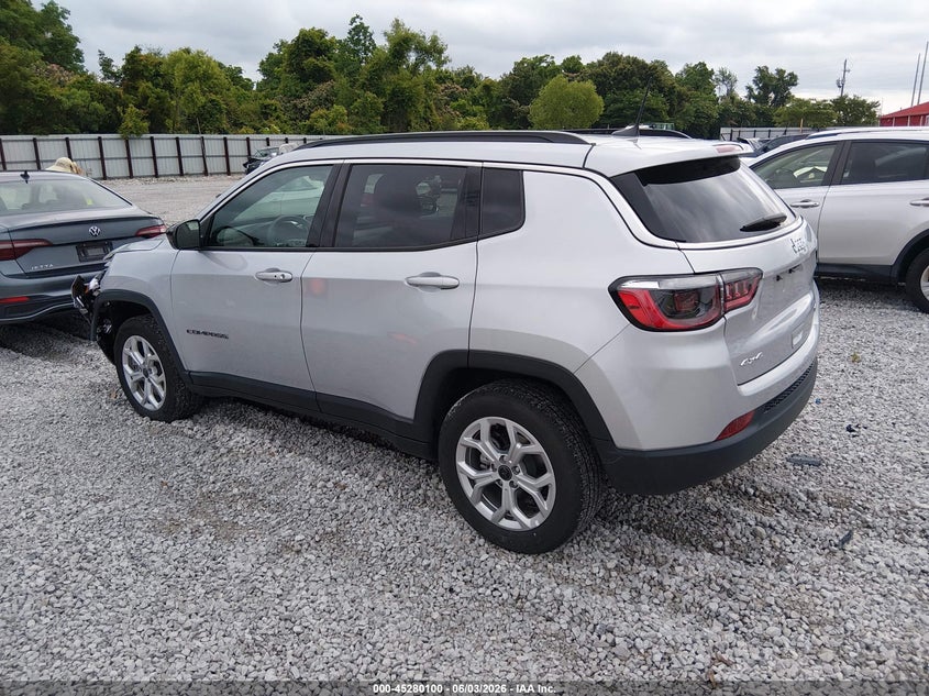 Vin: 3c4njdbn5st595842, lot: 45777924, jeep compass latitude 4x4 20253