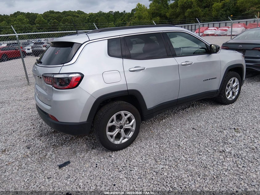 Vin: 3c4njdbn5st595842, lot: 45777924, jeep compass latitude 4x4 20254