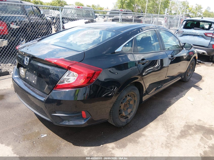 Vin: 19xfc2f56ge091437, lot: 45777927, honda civic lx 20164