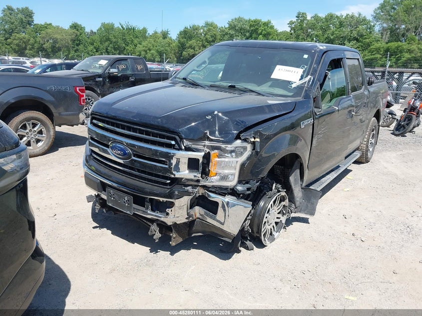 Vin: 1ftew1eg1jkd85719, lot: 45777935, ford f-150 xlt 20182
