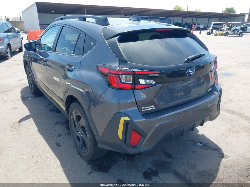 Vin: 4s4guhf67r3799182, lot: 45777942, subaru crosstrek sport 20243