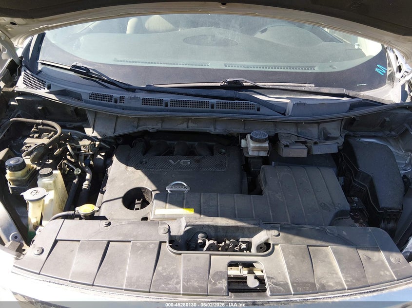 2013 Nissan Quest Sv VIN: JN8AE2KP1D9070656 Lot: 45280130