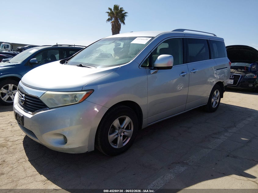 Vin: jn8ae2kp1d9070656, lot: 45777954, nissan quest sv 20132