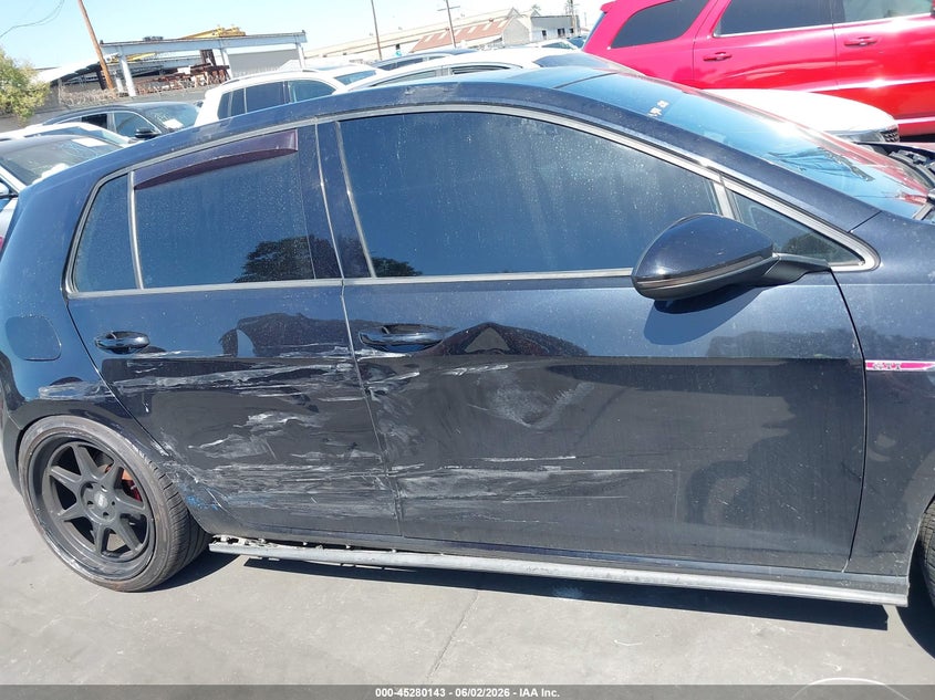 2016 Volkswagen Golf Gti Se 4-Door VIN: 3VW5T7AU0GM028800 Lot: 45280143