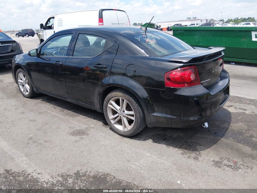 Vin: 1c3cdzag7en129711, lot: 45777984, dodge avenger se 20143