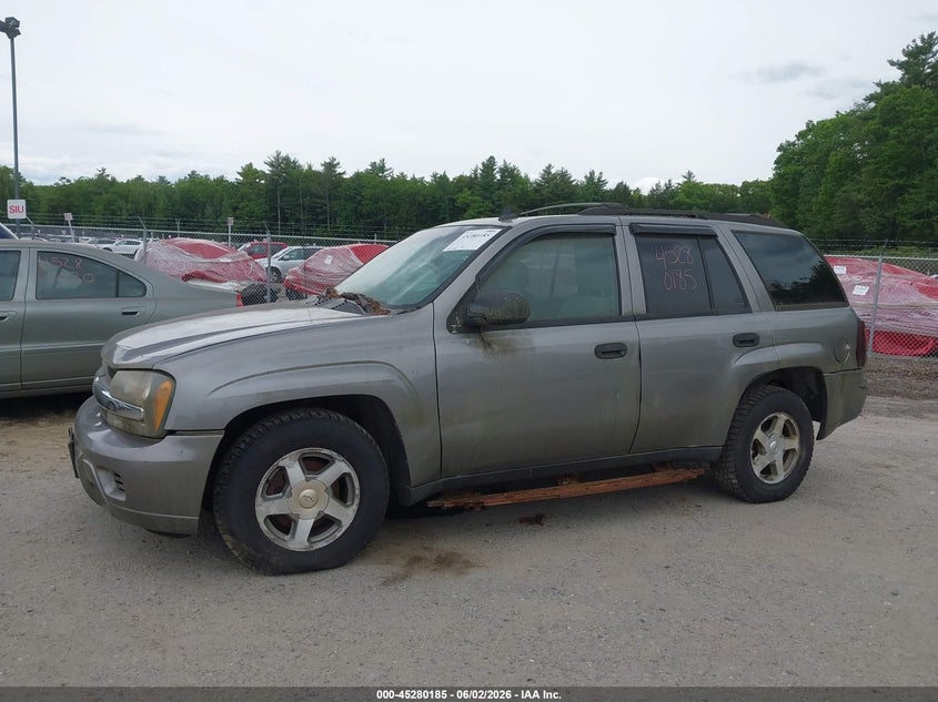 2006 Chevrolet Trailblazer Ls VIN: 1GNDT13S162104450 Lot: 45280185