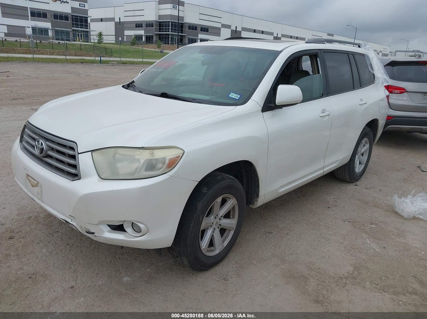 Vin: 5tdkk3eh2as020817, lot: 45778012, toyota highlander se v6 20102