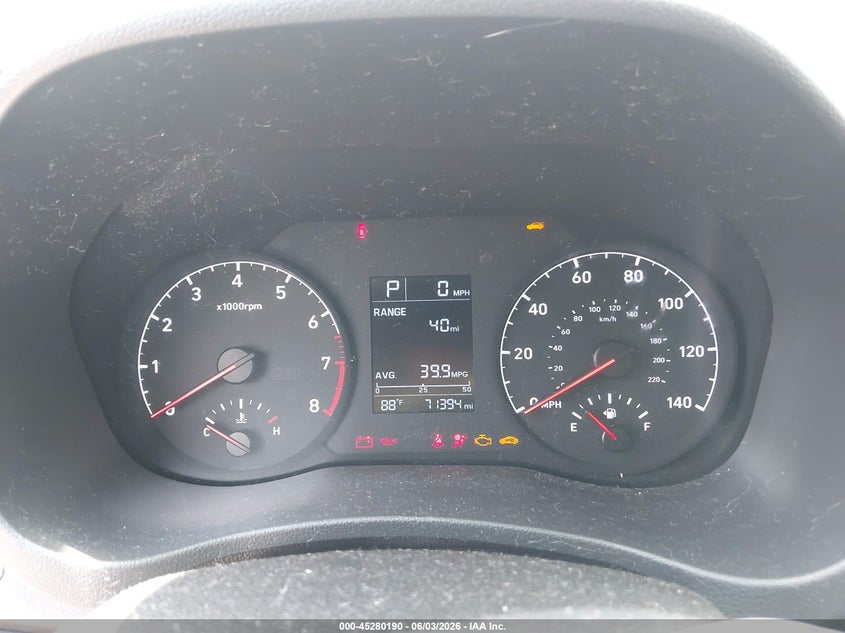 2022 Hyundai Accent Se VIN: 3KPC24A61NE164101 Lot: 45280190