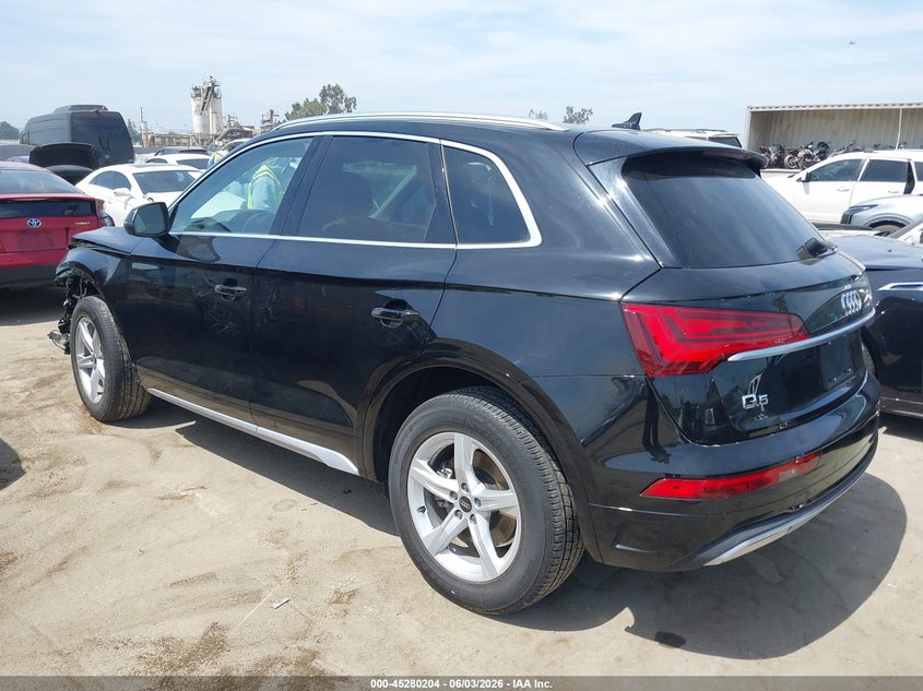 Vin: wa1abafyxn2110061, lot: 45778028, audi q5 premium 40 tfsi quattro s tronic 20223