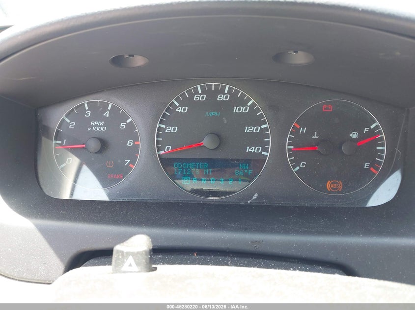 2011 CHEVROLET IMPALA SEDAN 3.5L V-6 VVT, 211HP
