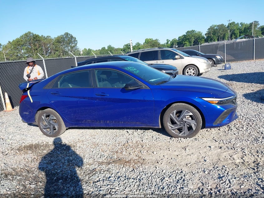 2025 Hyundai Elantra Hybrid Sel Sport VIN: KMHLM4DJ8SU167645 Lot: 45280225