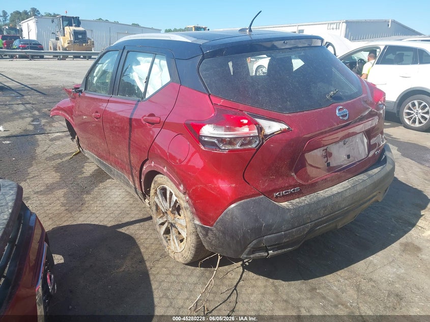 Vin: 3n1cp5cu9kl497580, lot: 45778052, nissan kicks sv 20193