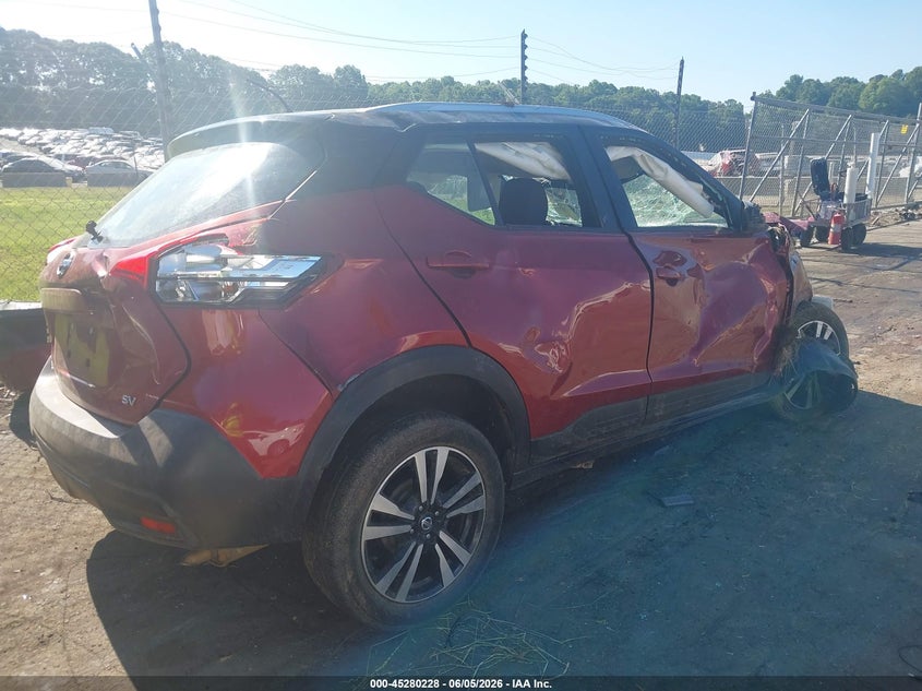 Vin: 3n1cp5cu9kl497580, lot: 45778052, nissan kicks sv 20194