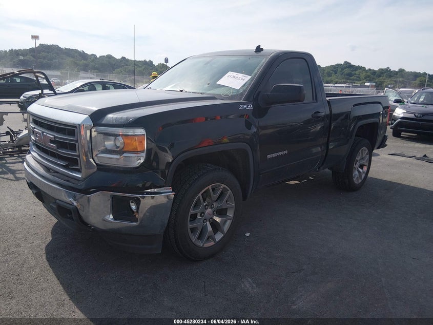 Vin: 1gtn2uec1ez411923, lot: 45778058, gmc sierra 1500 sle 20142