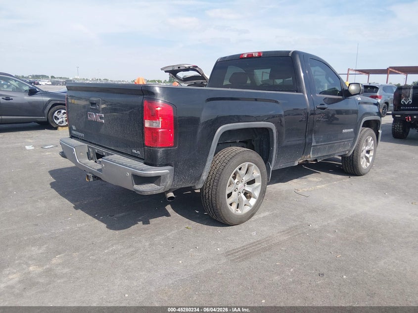 Vin: 1gtn2uec1ez411923, lot: 45778058, gmc sierra 1500 sle 20144