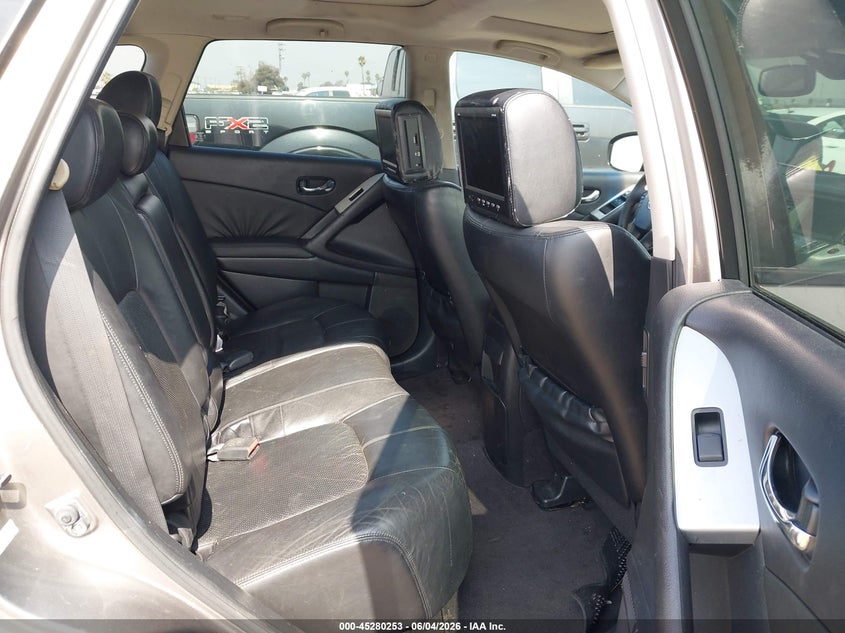 2009 Nissan Murano Sl VIN: JN8AZ18U99W025162 Lot: 45280253