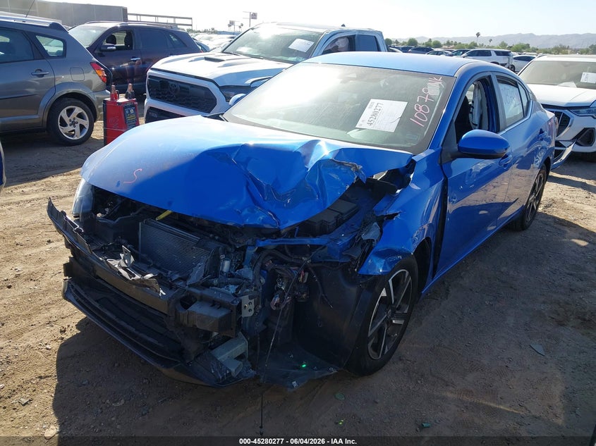 2025 Nissan Sentra Sv 3N1AB8CV4SY300639 photo 1