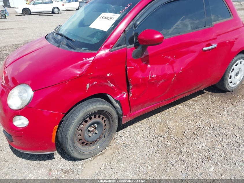 2015 Fiat 500 Pop VIN: 3C3CFFAR5FT568921 Lot: 45280293
