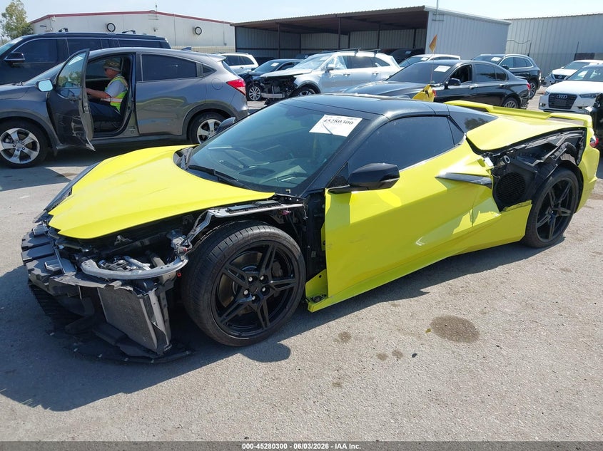 2023 CHEVROLET CORVETTE STINGRAY auction photo 2