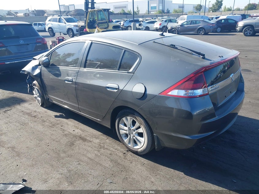 Vin: jhmze2h71cs004605, lot: 45778128, honda insight ex 20123