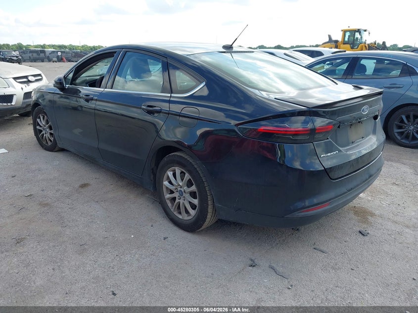 Vin: 3fa6p0g76hr231656, lot: 45778129, ford fusion s 20173