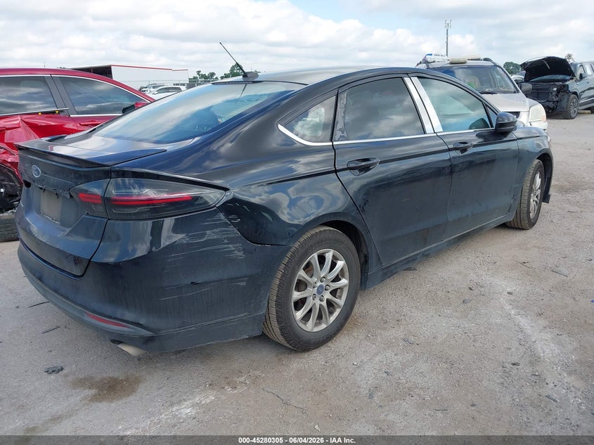 Vin: 3fa6p0g76hr231656, lot: 45778129, ford fusion s 20174