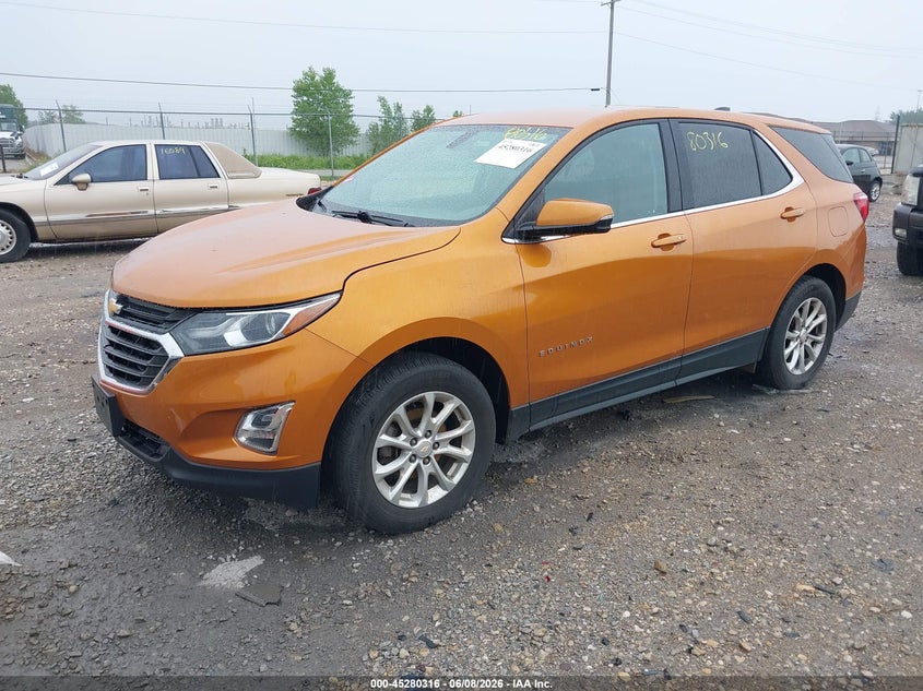 Vin: 2gnaxuevxk6146676, lot: 45778140, chevrolet equinox lt 20192