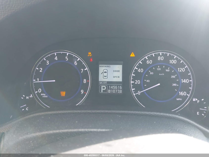 2013 INFINITI G37X auction photo 7