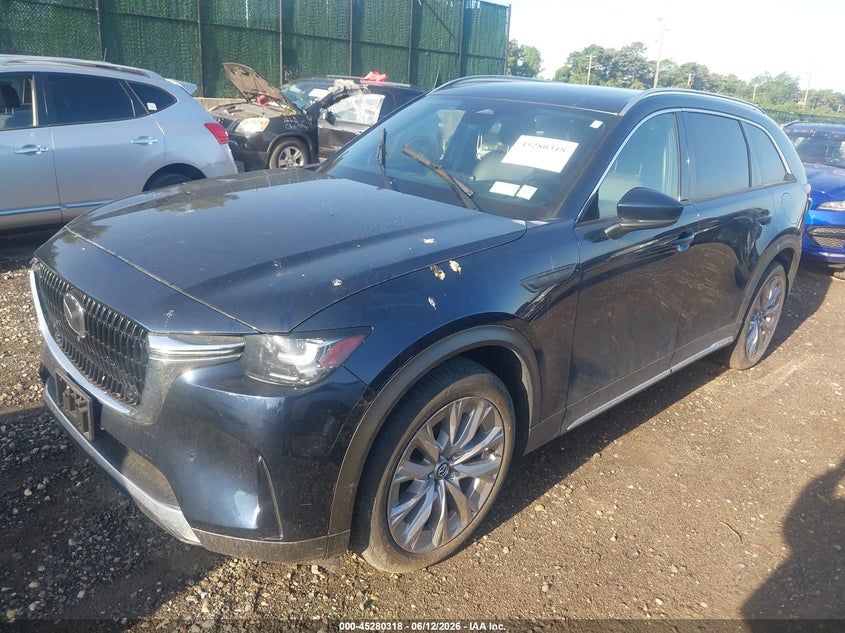 Vin: jm3kkehd4r1128540, lot: 45778142, mazda cx-90 3.3 turbo premium plus 20242