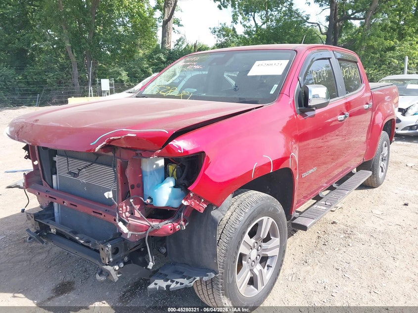 2018 Chevrolet Colorado Lt VIN: 1GCGTCEN0J1192740 Lot: 45280321