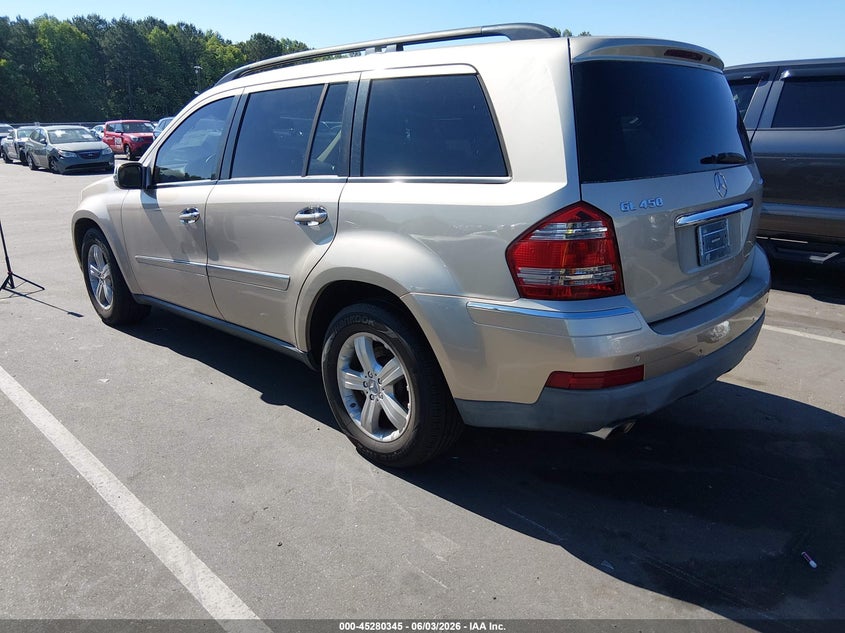 2007 Mercedes-Benz Gl 450 4Matic VIN: 4JGBF71E77A254945 Lot: 45280345