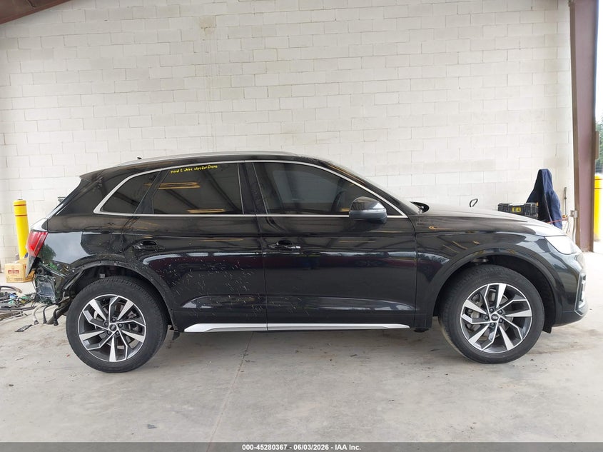 2021 Audi Q5 Premium Plus 45 Tfsi Quattro S Tronic VIN: WA1BAAFY8M2115796 Lot: 45280367
