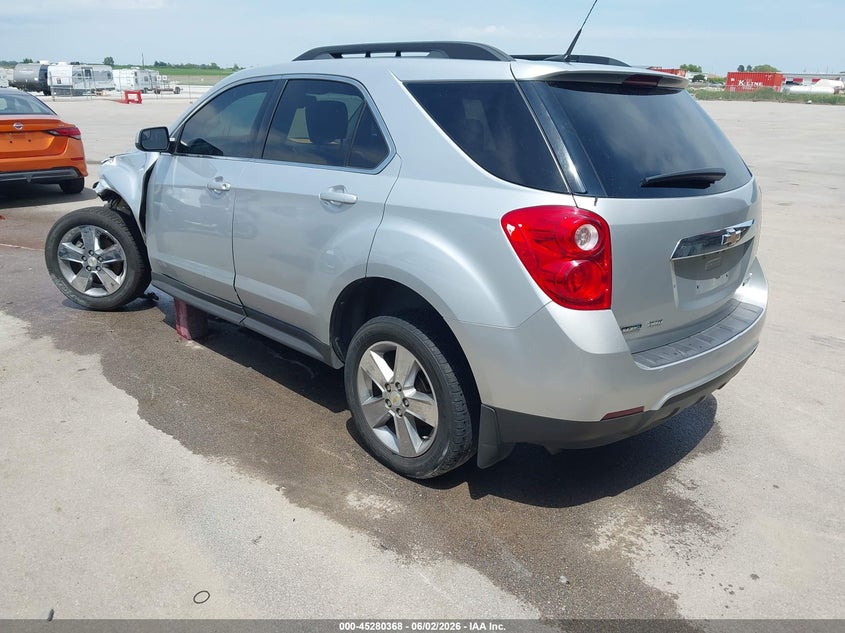 2012 Chevrolet Equinox 2.4 2Lt silver Lot 111045280368 Vin 2GNFLNEK0C6244663