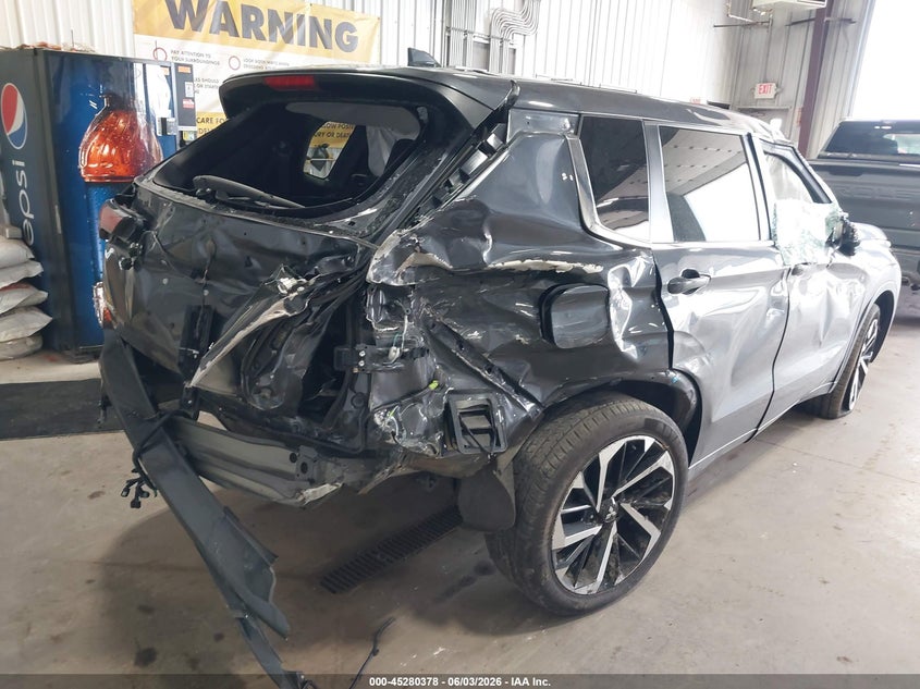 Vin: ja4j3va8xrz070346, lot: 45778202, mitsubishi outlander se 2.5 2wd/se black edition s-awc/se black edition w/pano roof s-awc 20244