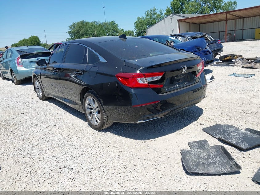 Vin: 1hgcv1f12ja149219, lot: 45778217, honda accord lx 20183