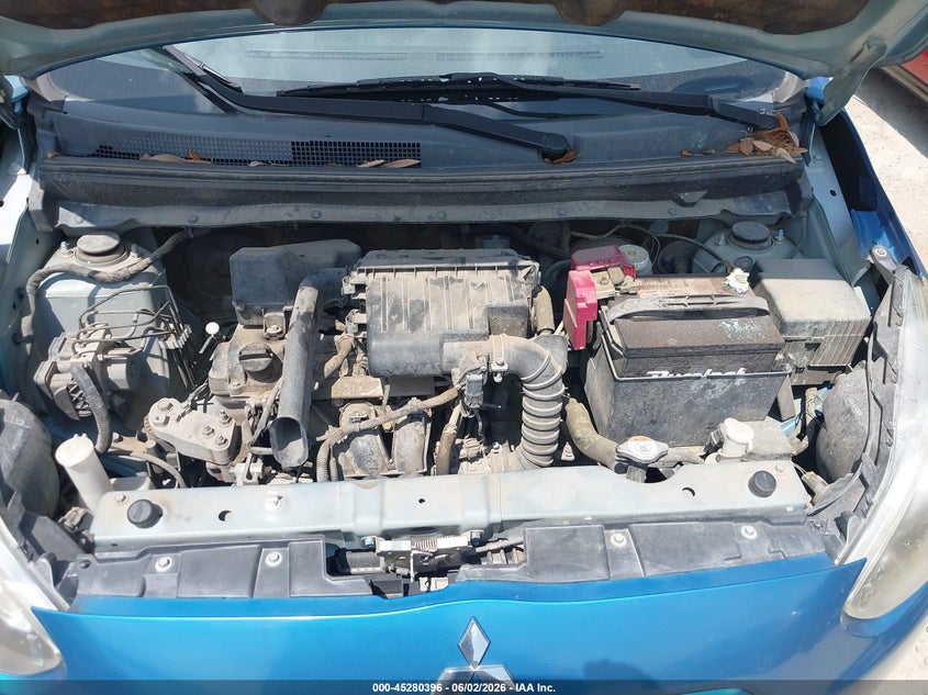 2015 MITSUBISHI MIRAGE HATCHBACK 1.2L I-3 DOHC, VVT, 74HP