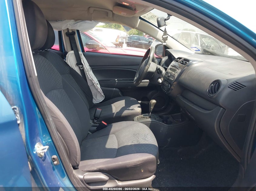 2015 MITSUBISHI MIRAGE HATCHBACK 1.2L I-3 DOHC, VVT, 74HP