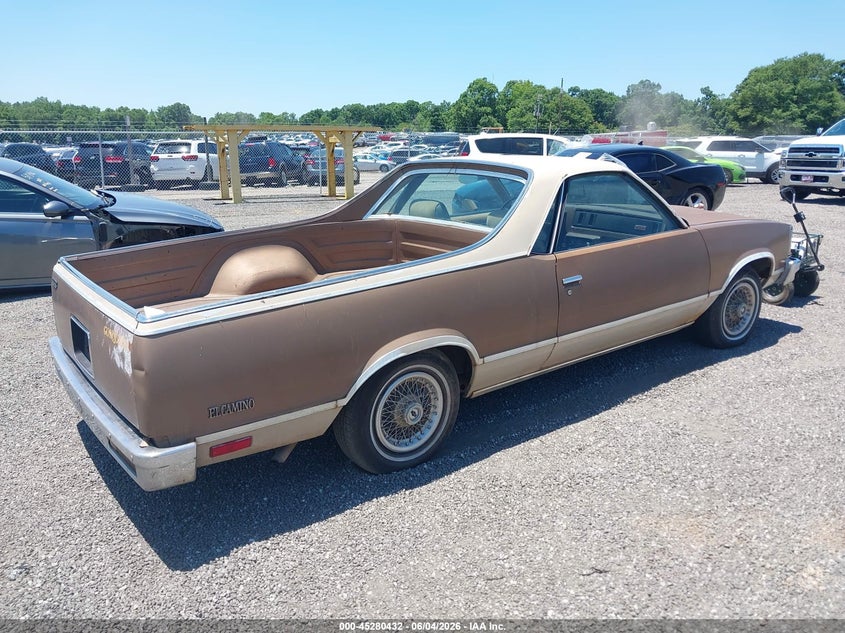 1981 CHEVROLET EL CAMINO auction photo 4