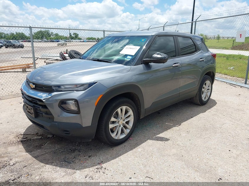 2021 CHEVROLET TRAILBLAZER auction photo 2