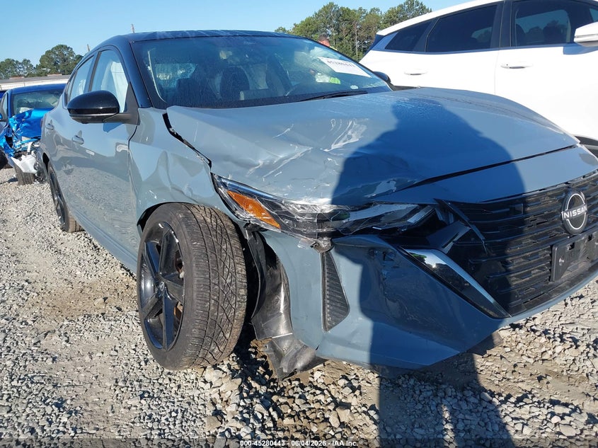 2025 Nissan Sentra Sr VIN: 3N1AB8DV7SY291031 Lot: 45280443