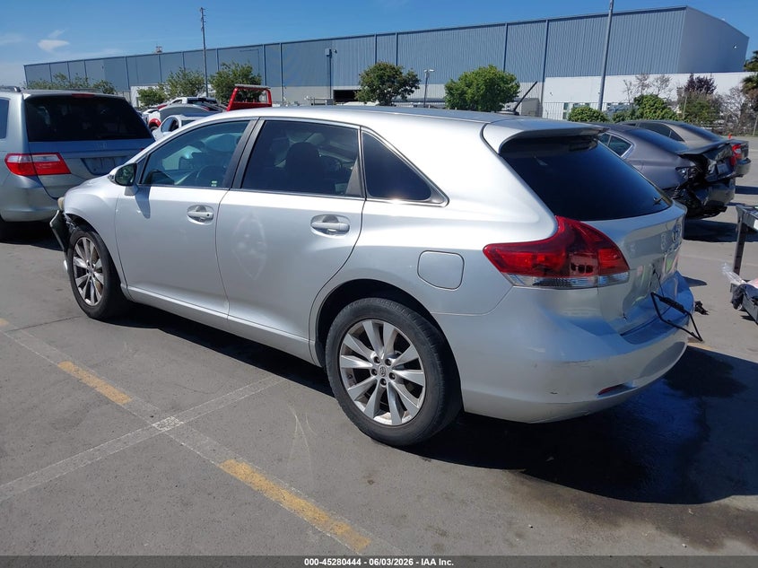 Vin: 4t3za3bb0du074010, lot: 45778268, toyota venza le 20133
