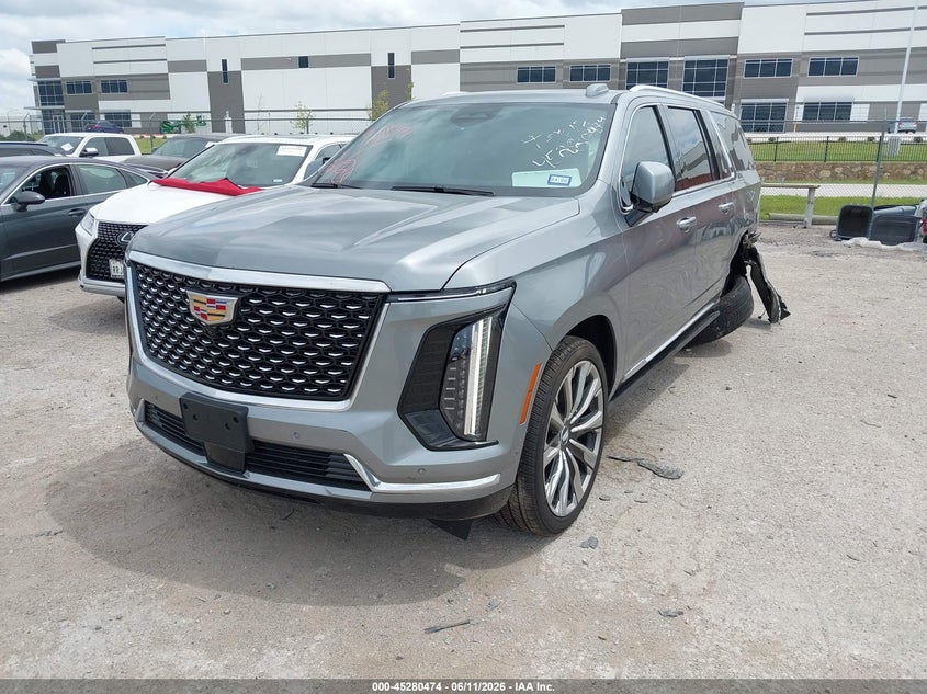 Vin: 1gys9lkl1tr168148, lot: 45778298, cadillac escalade esv luxury 20262